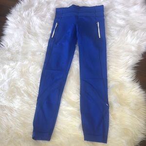 Lululemon pocket tight dark blue